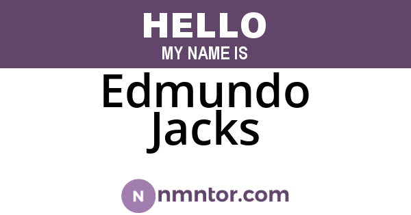 Edmundo Jacks