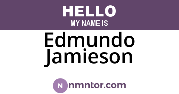 Edmundo Jamieson