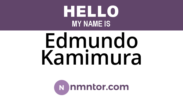 Edmundo Kamimura