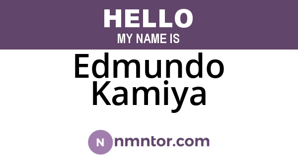 Edmundo Kamiya