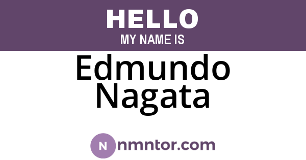 Edmundo Nagata