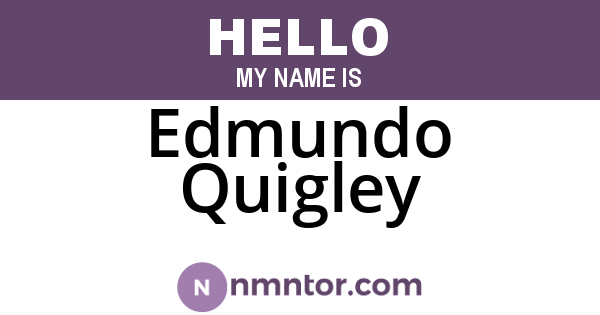 Edmundo Quigley