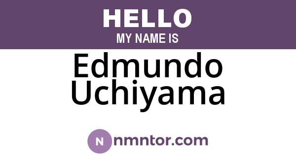 Edmundo Uchiyama