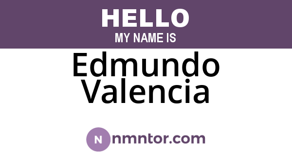 Edmundo Valencia