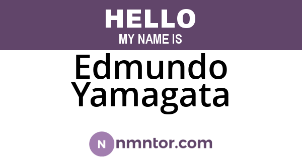 Edmundo Yamagata