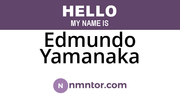 Edmundo Yamanaka