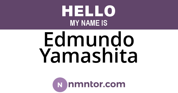 Edmundo Yamashita