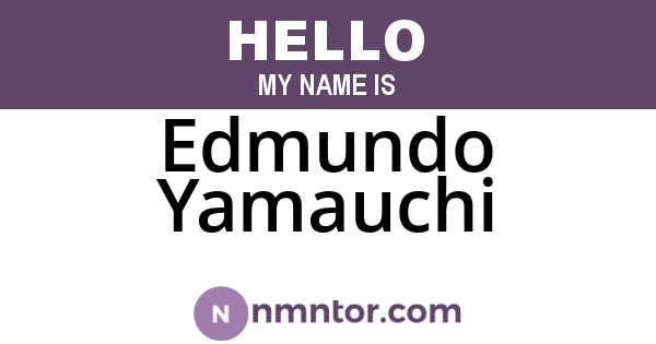 Edmundo Yamauchi