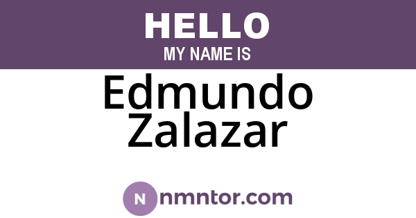 Edmundo Zalazar