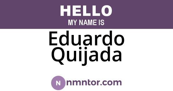 Eduardo Quijada