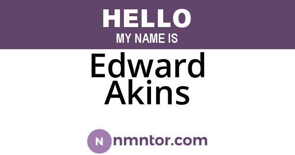 Edward Akins