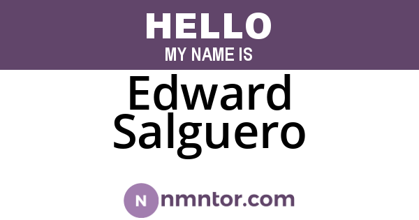 Edward Salguero