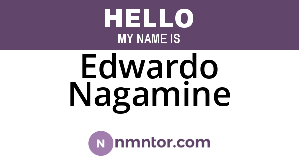 Edwardo Nagamine