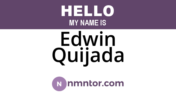Edwin Quijada