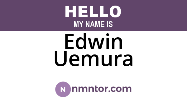Edwin Uemura