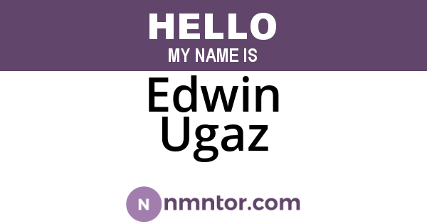 Edwin Ugaz