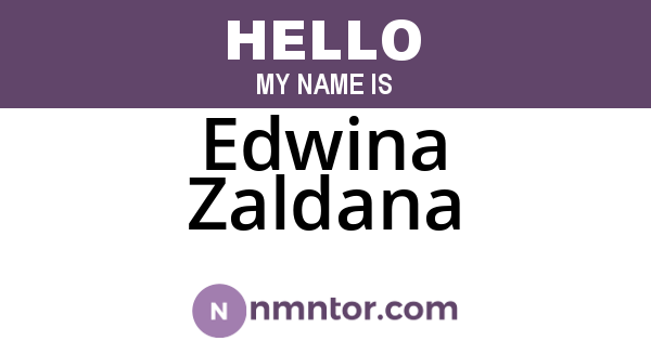 Edwina Zaldana