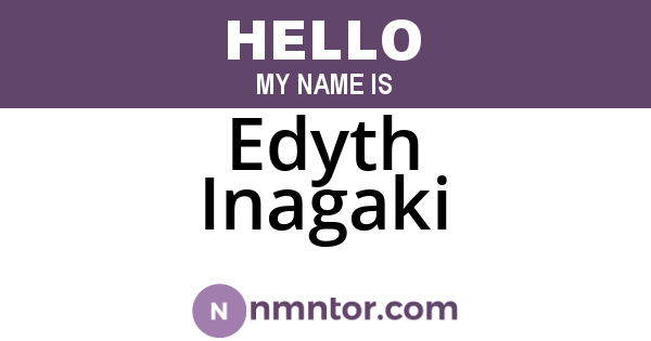 Edyth Inagaki