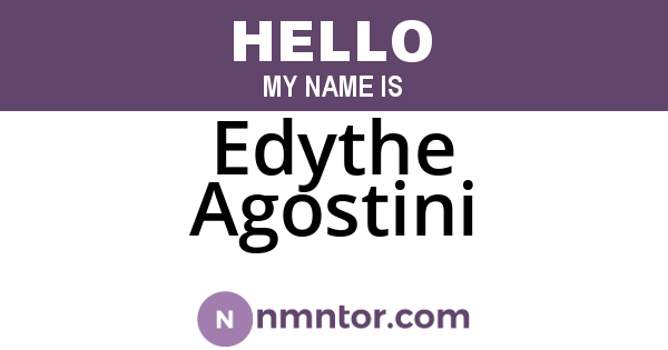 Edythe Agostini