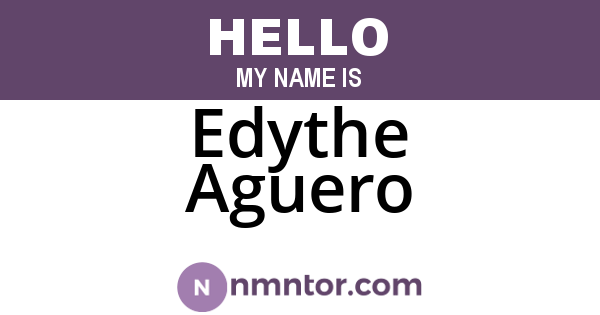 Edythe Aguero
