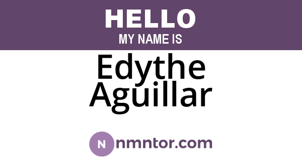 Edythe Aguillar
