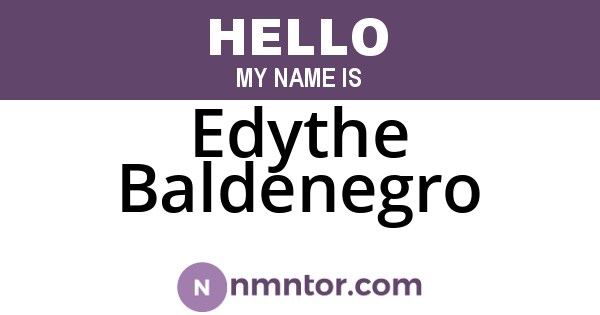 Edythe Baldenegro