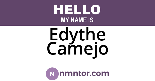Edythe Camejo