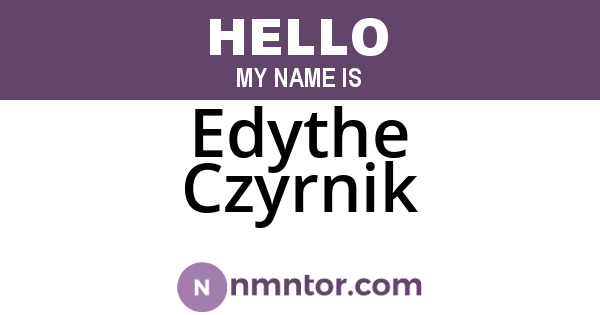 Edythe Czyrnik