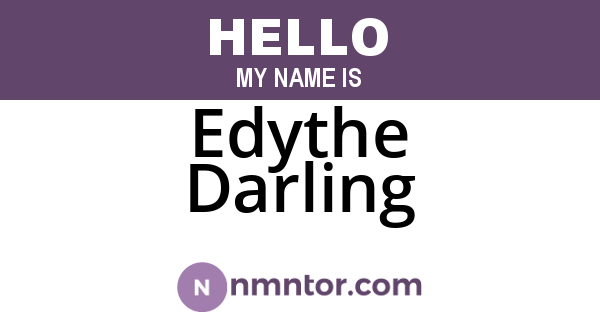 Edythe Darling