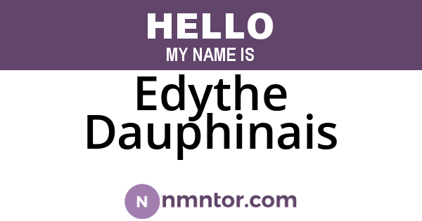Edythe Dauphinais