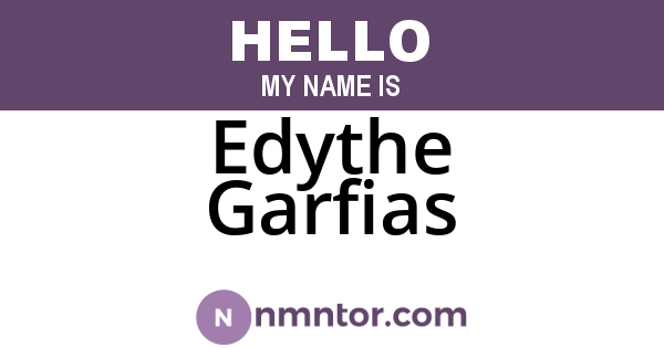 Edythe Garfias