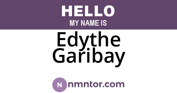 Edythe Garibay