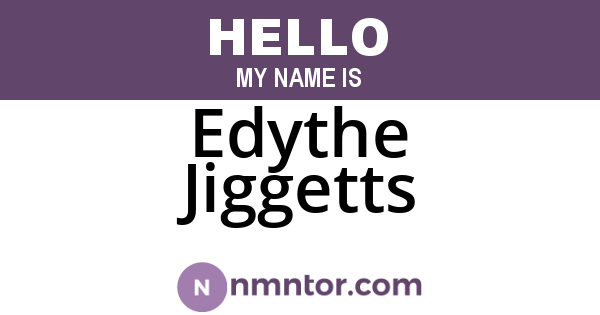 Edythe Jiggetts