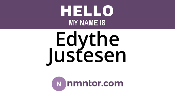 Edythe Justesen