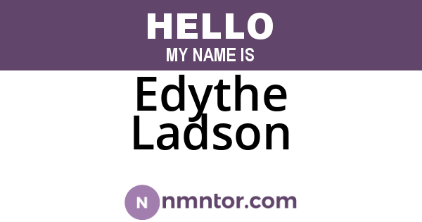 Edythe Ladson