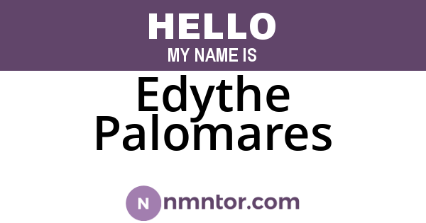Edythe Palomares