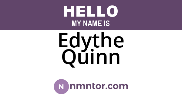 Edythe Quinn
