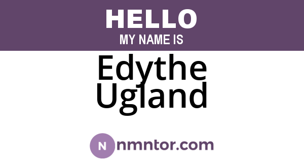 Edythe Ugland