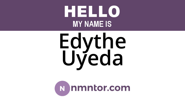 Edythe Uyeda
