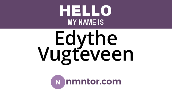 Edythe Vugteveen