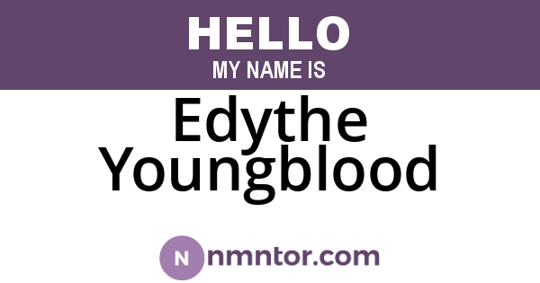 Edythe Youngblood