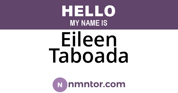 Eileen Taboada