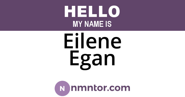 Eilene Egan
