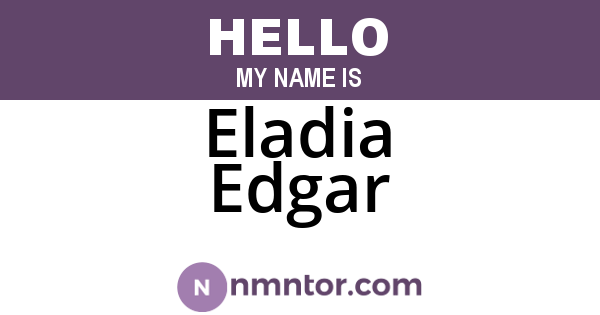 Eladia Edgar