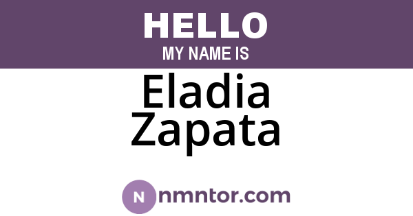 Eladia Zapata