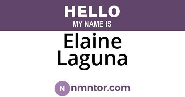 Elaine Laguna