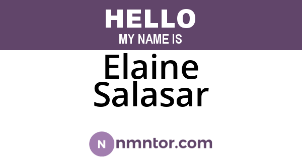 Elaine Salasar
