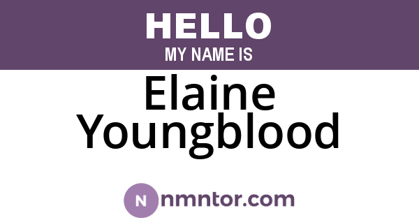 Elaine Youngblood