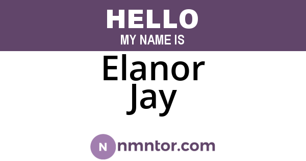 Elanor Jay