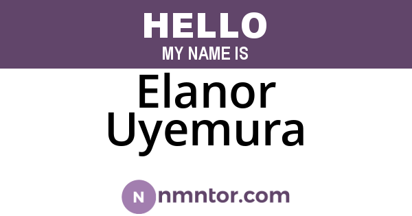 Elanor Uyemura